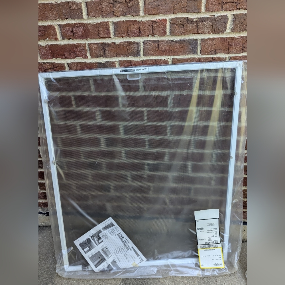 Pella Windows Full Screen Double Hung Shape 1Z, Part # AASFFSDH1Z3